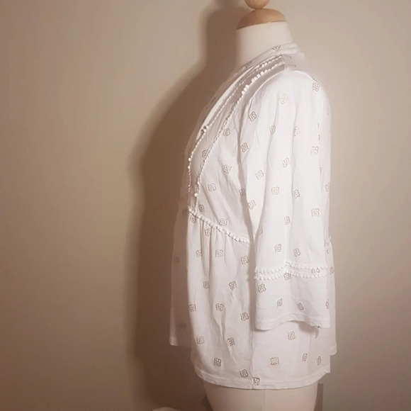 Boden Manderin collar 3/4 sleeve babydoll - Picture 6 of 15